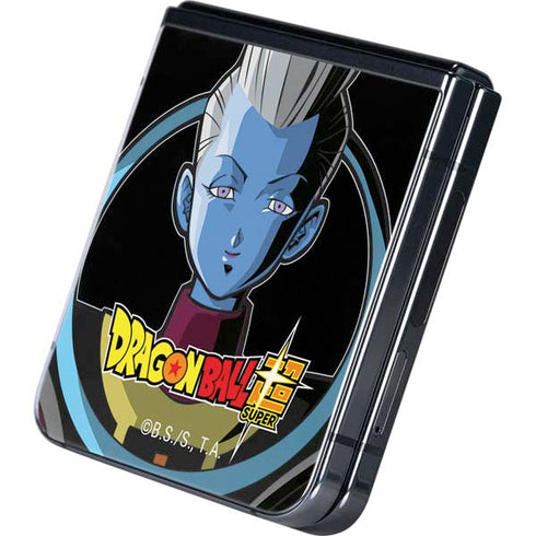 Dragon Ball Super Whis Portrait Galaxy Z Flip5 5G Skin